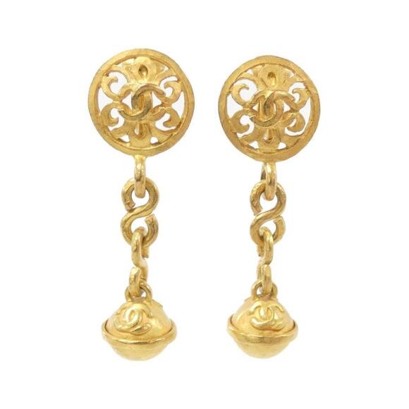 CHANEL Gold Earrings - Picture 1 of 3